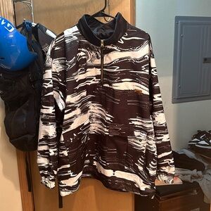 RTR ANORAK JACKET STAIN BLACK